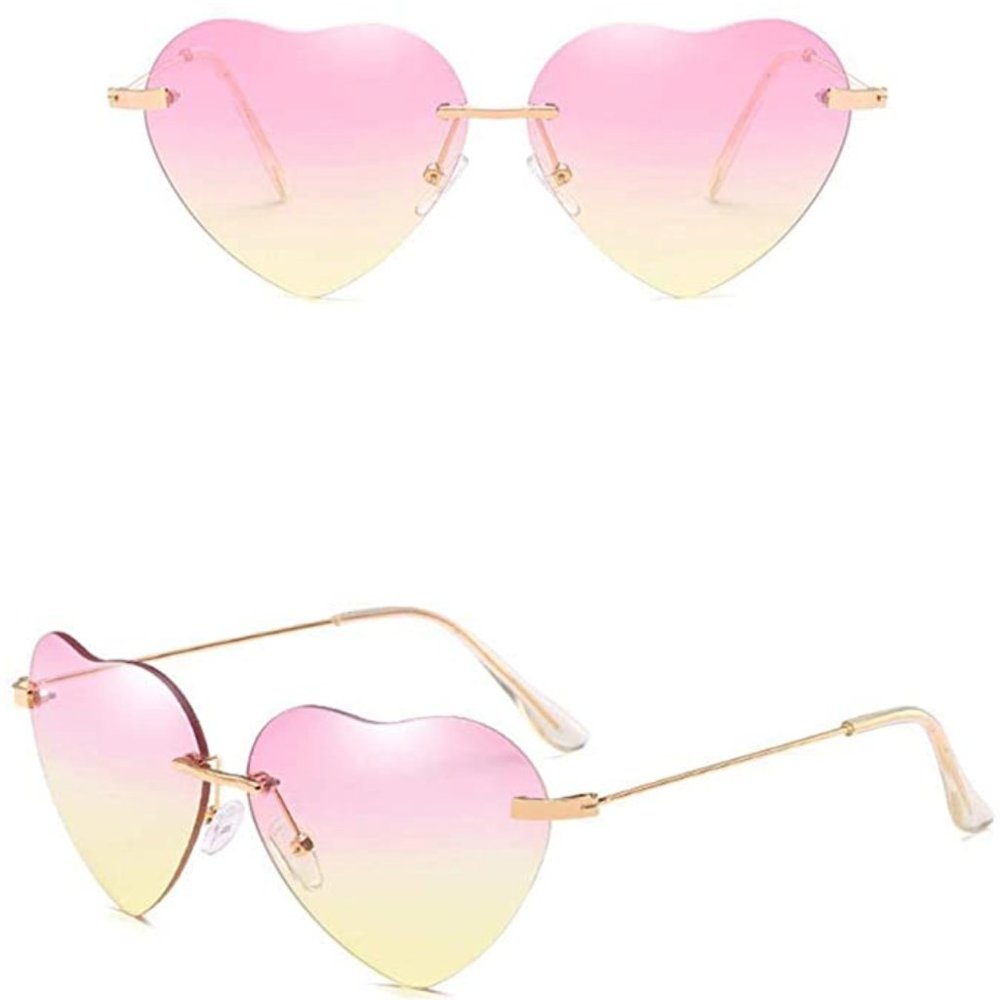 Retro Heart Glasses UV400